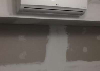 ar condicionado colocado